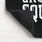 Tapis De Souris Équipe de marié épouvantable Mariage gothique Hall (Coin)