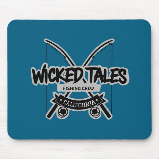 Tapis De Souris Équipe de pêche de Wicked Tales (Devant)