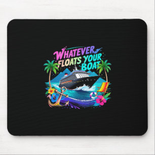 Tapis De Souris Équipe de plage de l'équipe de croisière Whatever
