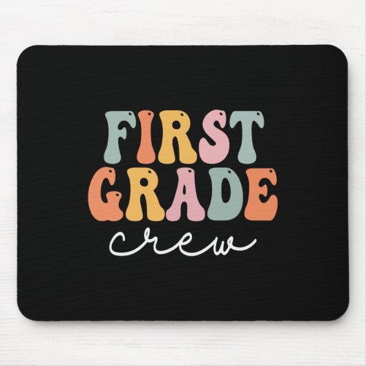 Tapis De Souris Équipe de première année Rétro Super Premier jour (Devant)