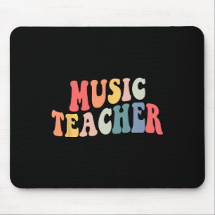 Tapis De Souris Équipe de professeur de musique Groovy Professeur