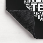 Tapis De Souris Équipe de réadaptation Médecine de réadaptation (Coin)
