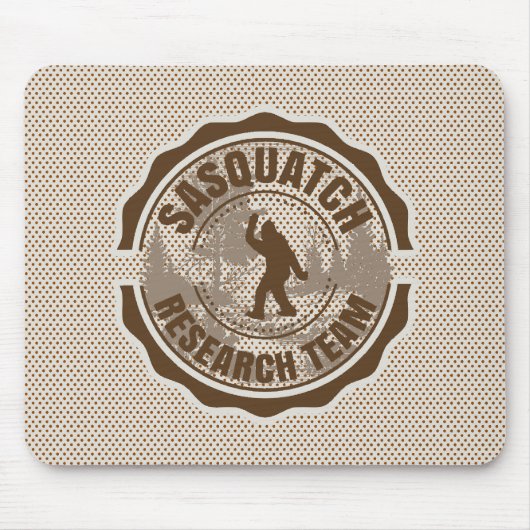 Tapis De Souris Équipe de recherche sur le cryptide Sasquatch (Devant)