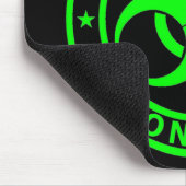 Tapis De Souris Équipe de réponse à une épidémie de zombies vert n (Coin)