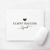Tapis De Souris Équipe de réussite client (Avec souris)