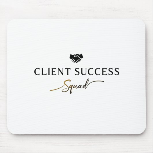 Tapis De Souris Équipe de réussite client (Devant)