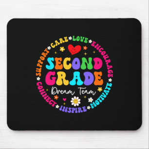 Tapis De Souris Équipe de rêve de deuxième année, enseignant de re