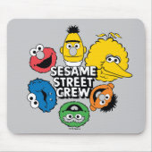 Tapis De Souris Équipe de Sesame Street (Devant)