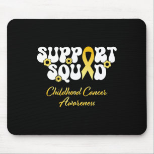 Tapis De Souris Équipe de soutien au cancer de l'enfance Cancer de