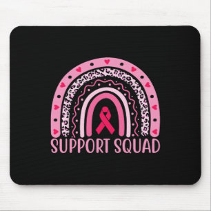 Tapis De Souris Équipe de soutien au cancer Guerrier du sein Cance