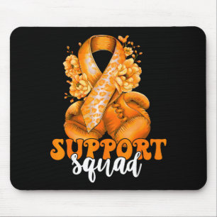 Tapis De Souris Équipe de soutien Boxe pour la sensibilisation à l