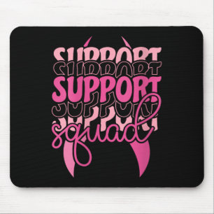 Tapis De Souris Équipe de soutien des femmes V-nec de sensibilisat