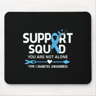 Tapis De Souris Équipe de soutien des guerriers Sensibilisation au