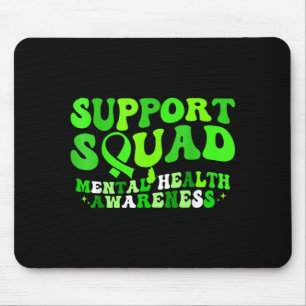 Tapis De Souris Équipe de soutien pour la sensibilisation à la san