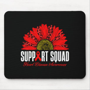 Tapis De Souris Équipe de soutien Sensibilisation aux maladies car