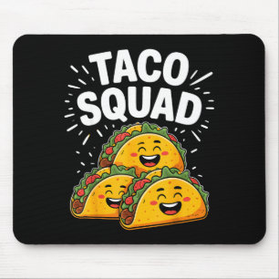 Tapis De Souris Équipe de taco drôle drôle cinco de mayo taco mexi