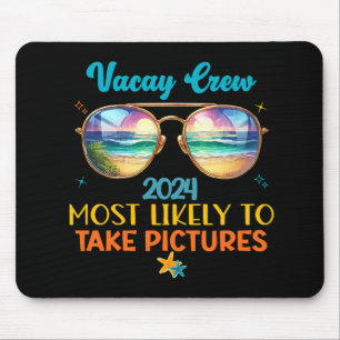 Tapis De Souris Équipe de vacances 2024