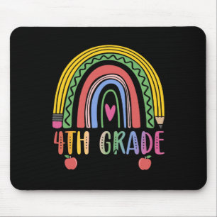 Tapis De Souris Équipe d'enseignants de 4e année de l'arc-en-ciel