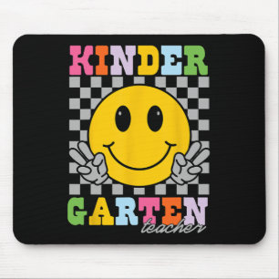 Tapis De Souris Équipe d'enseignants de maternelle Hippie Sourire