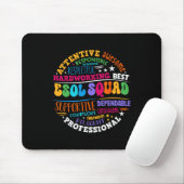 Tapis De Souris Équipe d'enseignants et d'élèves Esol Squad de ret (Avec souris)