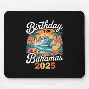 Tapis De Souris Équipe du voyage d'anniversaire Hamas 2025 Vacance