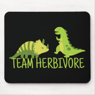 Tapis De Souris Équipe Herbivore Vegan