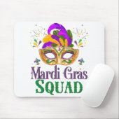 Tapis De Souris Équipe Mardi Gras (Avec souris)