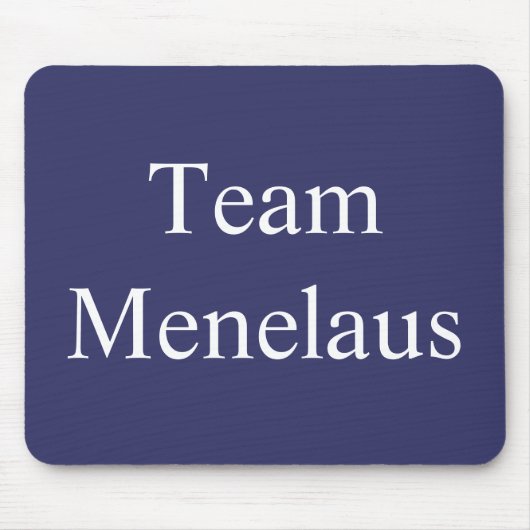 Tapis De Souris Équipe Menelaus (Devant)