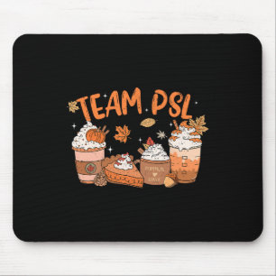 Tapis De Souris Équipe Psl Citrouille Spice Latte Lover Happy Than