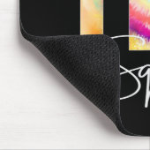 Tapis De Souris Équipe RH Tie Dye Retour À L'École Satisfaction De (Coin)