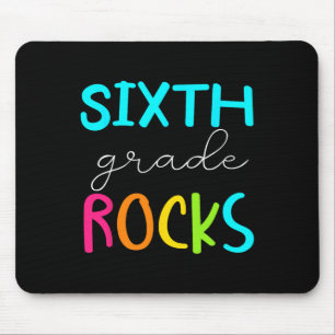 Tapis De Souris Équipe Rocks de 6e année Enseignant de 6e année