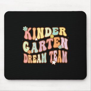 Tapis De Souris Équipe super de rêve de jardin d'enfants Premier j