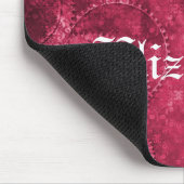 Tapis De Souris Équipement en métal Steampunk Mousepad, rose (Coin)