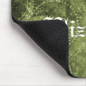 Tapis De Souris Équipement en métal Steampunk Mousepad, vert (Coin)