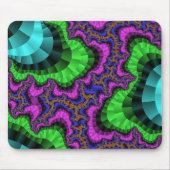 Tapis De Souris Équipement vert et pourpre (Devant)
