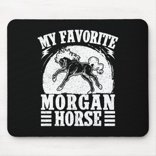 Tapis De Souris Équitation équitation Favori Morgan Horse Rider (Devant)
