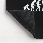 Tapis De Souris Équitation Évolution Drôle Équitation Course Eque (Coin)