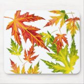 Tapis De Souris Érable d'argent sur une plaque de souris (Devant)