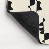 Tapis de Souris Ergonomique "Abstrait Dual Face" (Coin)