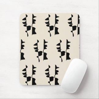 Tapis de Souris Ergonomique "Abstrait Dual Face"