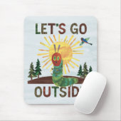 Tapis De Souris Eric Carle | Allons dehors (Avec souris)