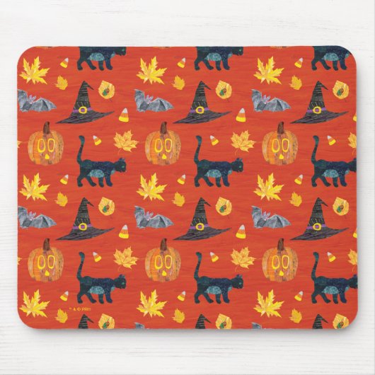 Tapis De Souris Eric Carle | Caterpillar Motif Halloween (Devant)