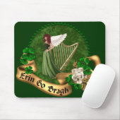 Tapis De Souris Erin vont Irlandais de Bragh (Avec souris)