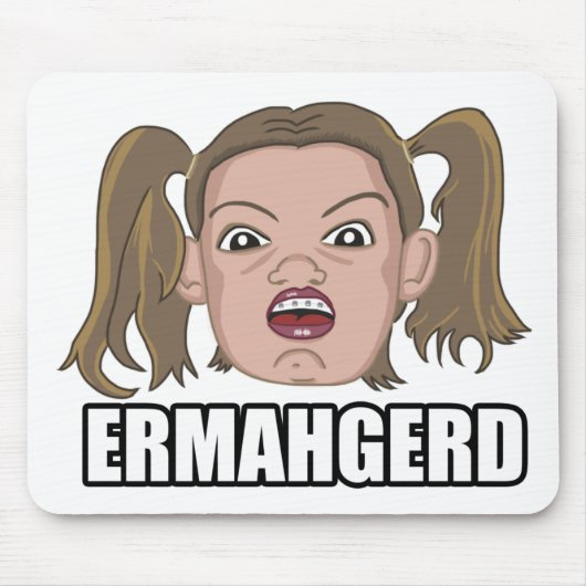 Tapis De Souris Ermahgerd (Devant)