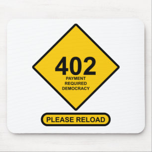 Tapis De Souris Erreur 402 : Paiement Requis Démocratie