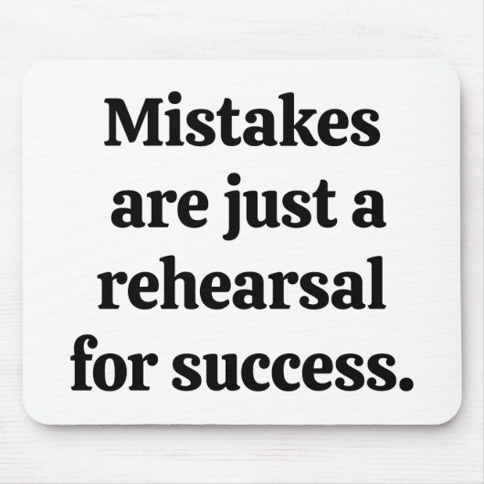 Tapis De Souris Erreurs sur la carte souris (Devant)