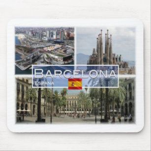 Tapis De Souris ES Espana - Espagne - Barcelone - Sagrada Familia 