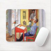 Tapis De Souris Esbjorn Faire ses devoirs par Carl Larsson (Avec souris)