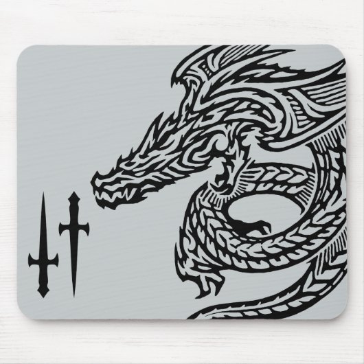 Tapis De Souris Escadre Dragon Mousepad (Devant)