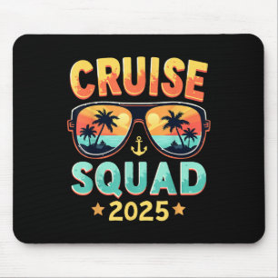Tapis De Souris Escadron de croisière 2025 Famille de navires de v